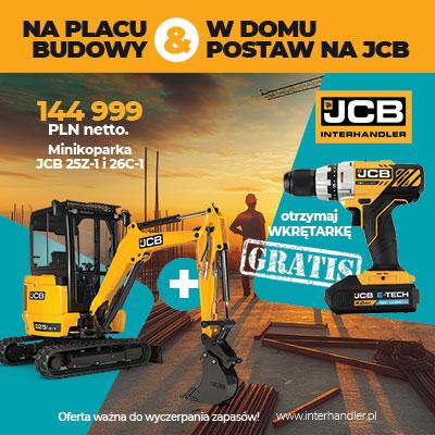 Na placu budowy i w domu &#8211; Postaw na JCB